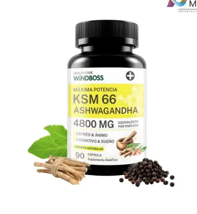 KSM 66 Ashwagandha 90 cápsulas