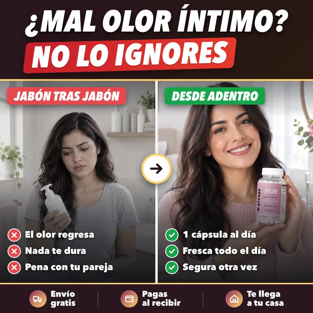 ¿Mal olor íntimo? No lo ignores 🚨