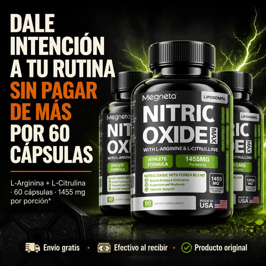 Suplemento Megneta Oxido Nitrico 60 Cap
