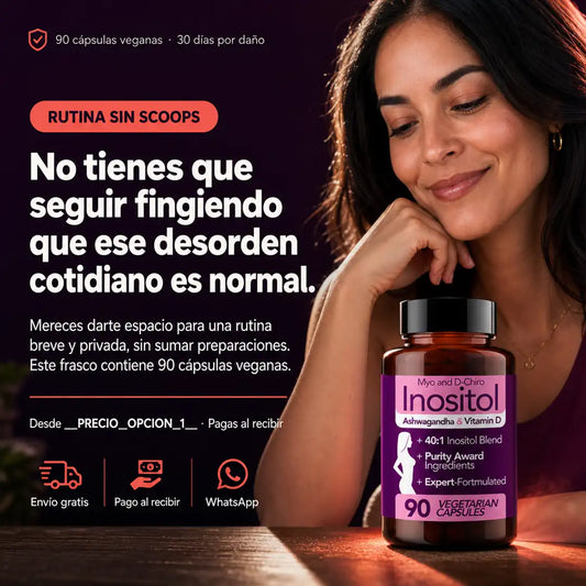 Suplemento Inositol Myo And Dchiro