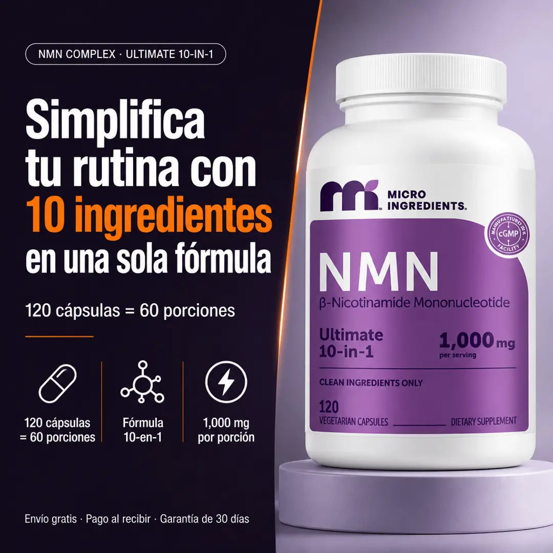 Suplemento Nmn Complex Micro Ingredients